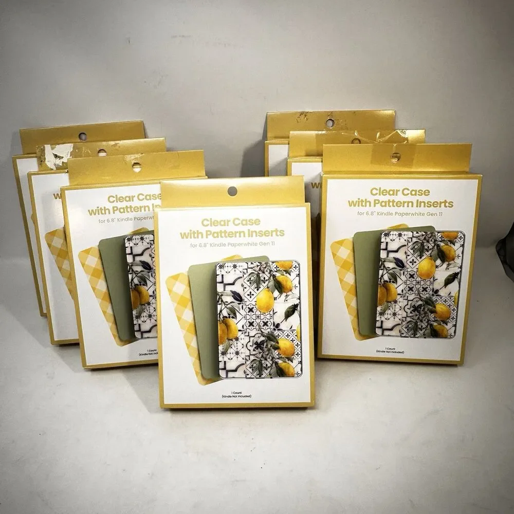 Clear Case w/ 3 Pattern Inserts for 6.8